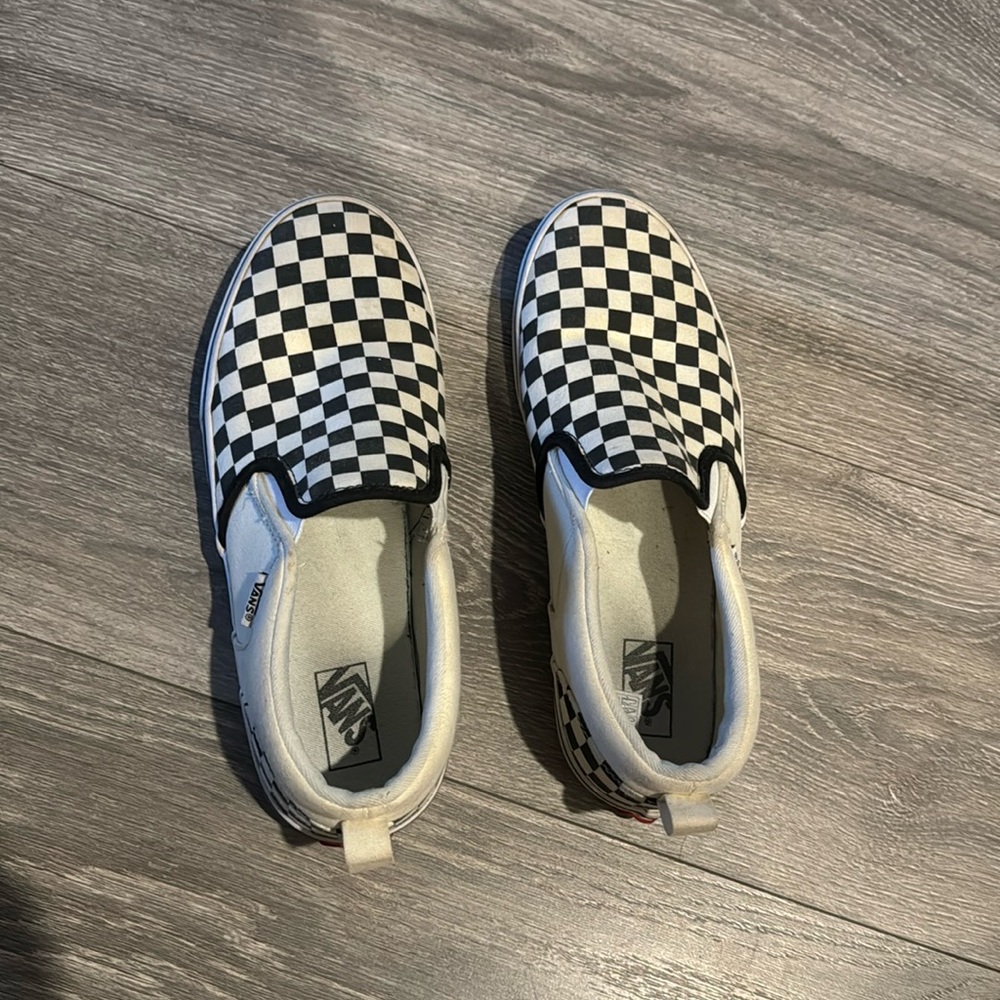 Checkered Vans
